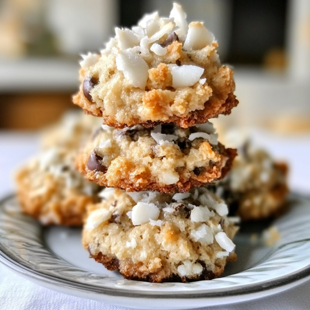 Recipe preparation for Almond Joy Coconut Bites – Sweet Treats to Savor