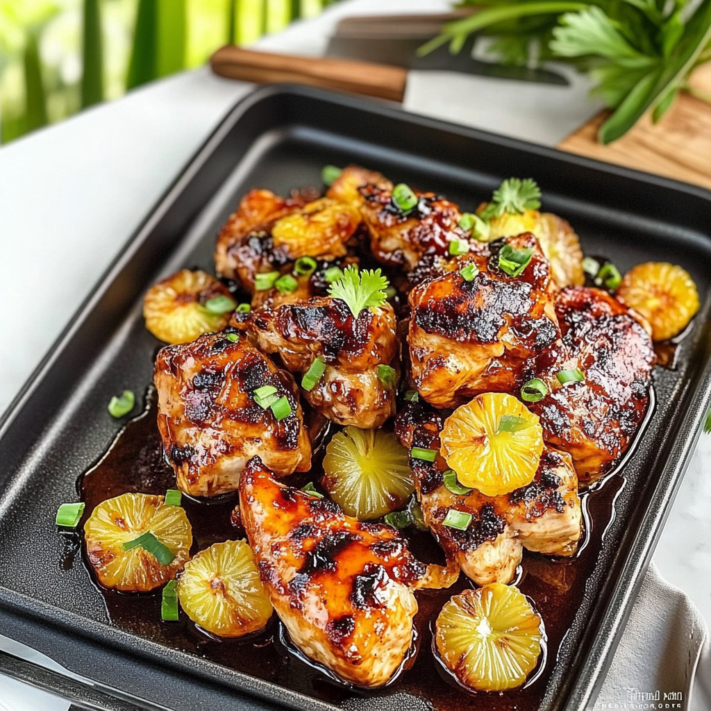 Recipe preparation for Huli Huli Chicken