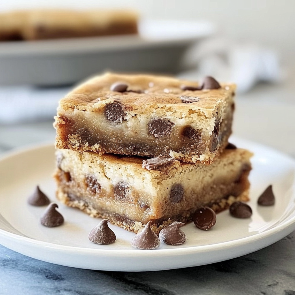 Recipe preparation for cake-mix-cookie-bars-recipe