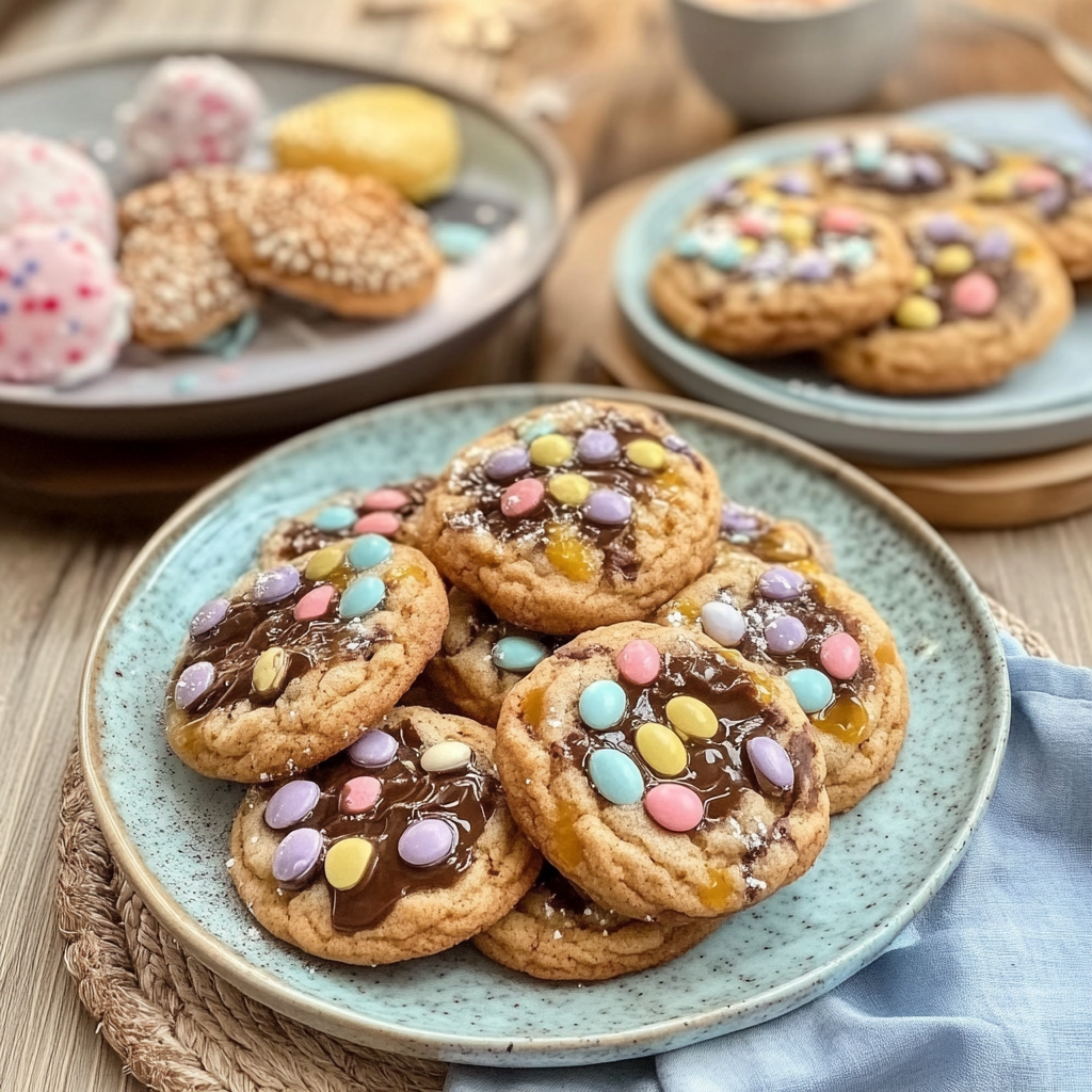 Recipe preparation for easter-mm-cookies-recipe