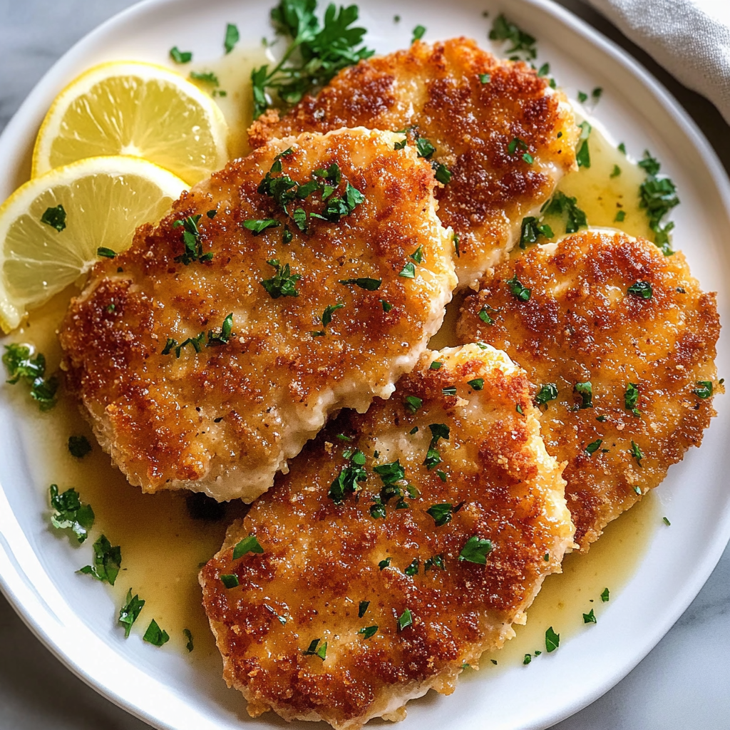 Recipe preparation for parmesan crusted chicken