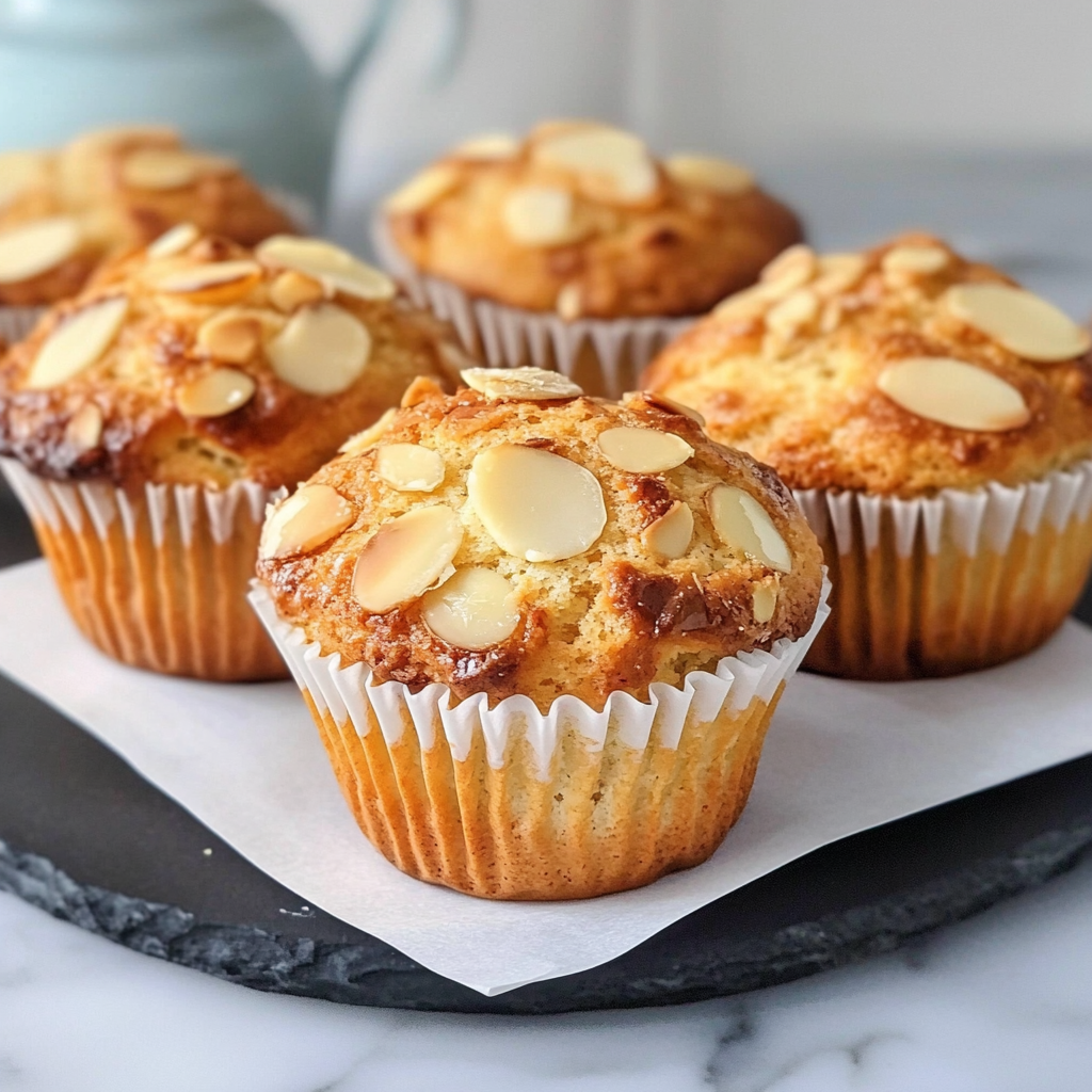 Recipe preparation for Almond Muffins