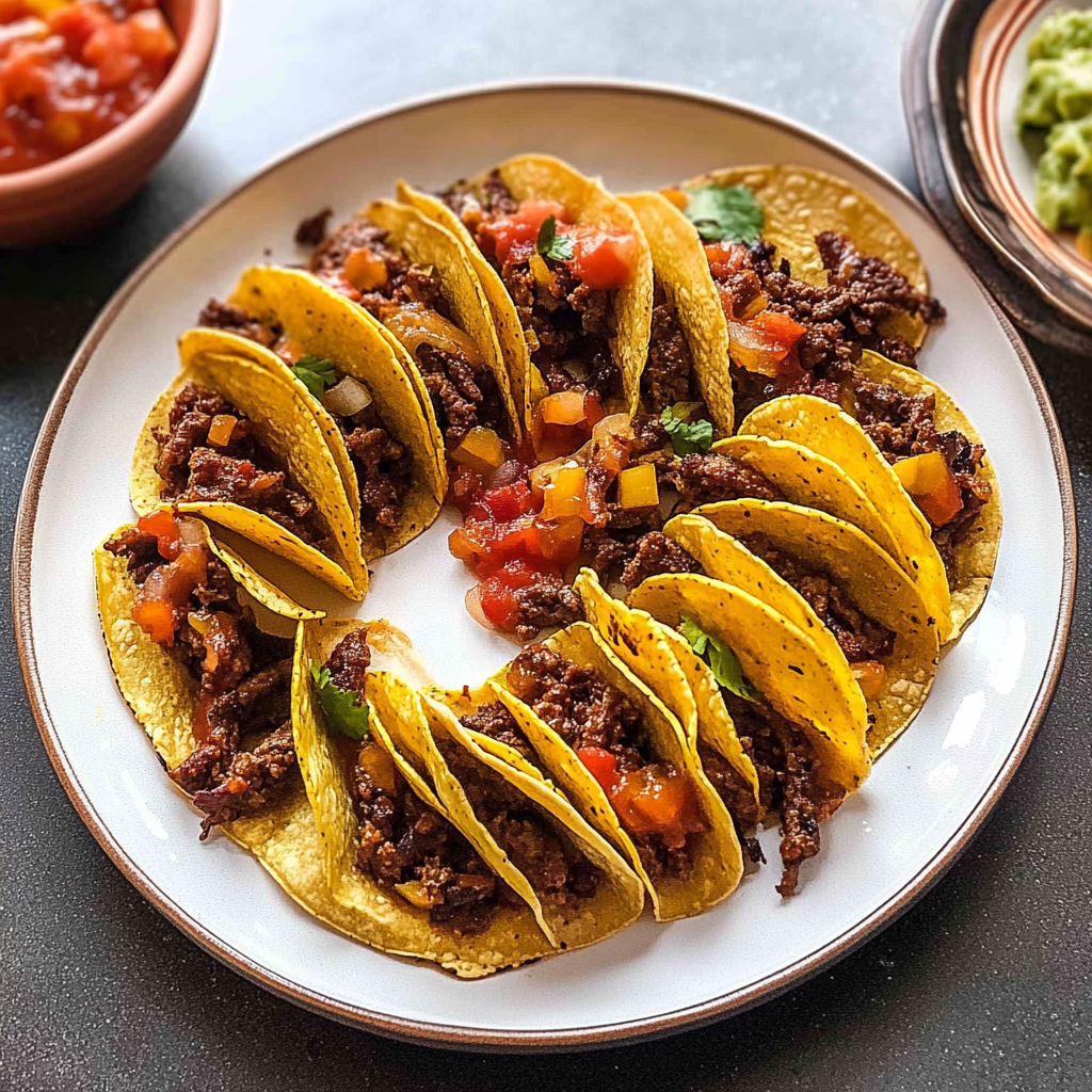 Recipe preparation for Stir-Fried Beef Tacos