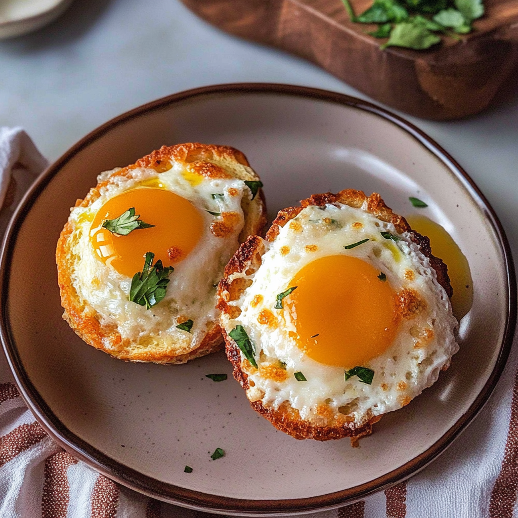 Recipe preparation for Deep-Fried Breakfast Muffins