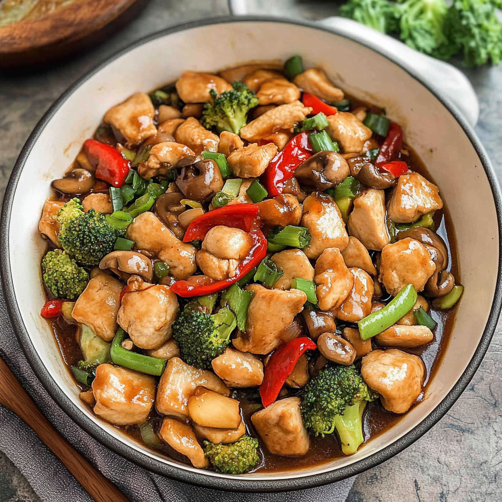 Recipe preparation for Simple Stir Fry