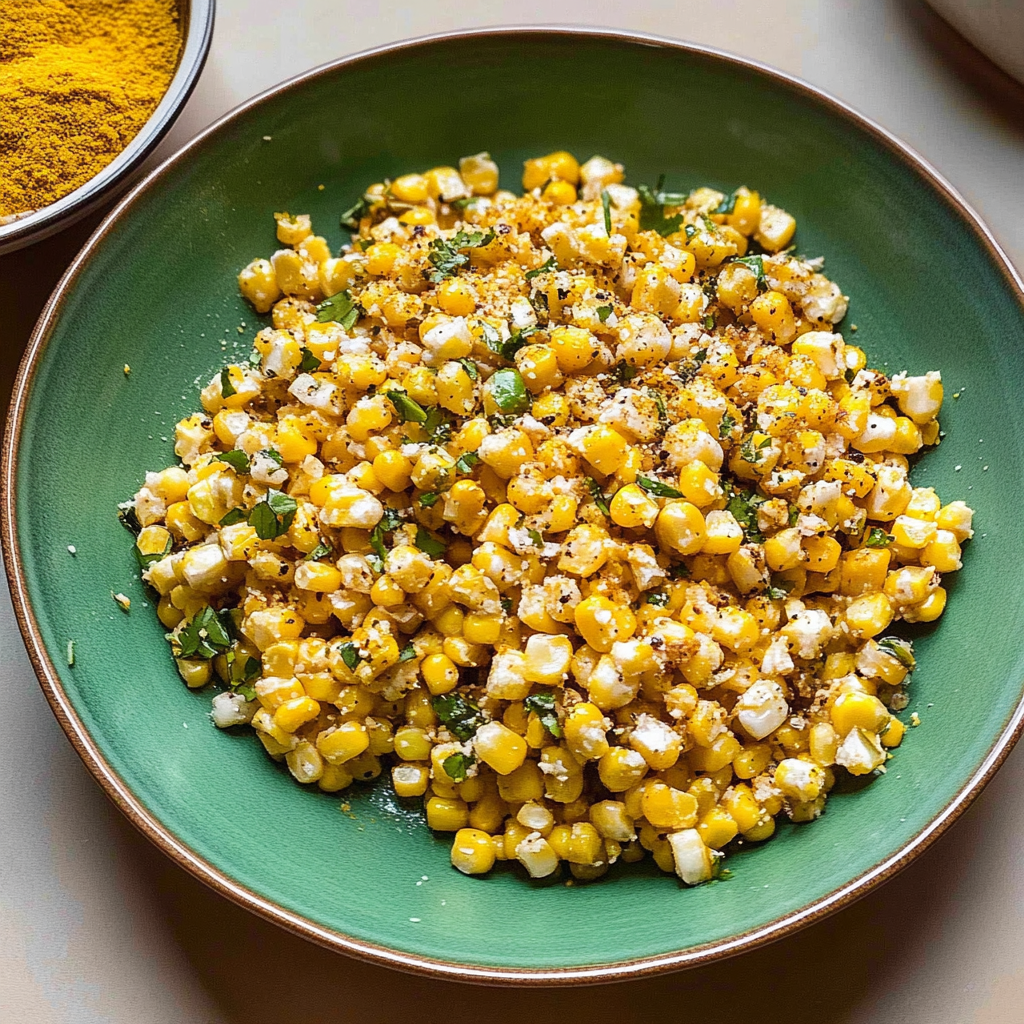 Recipe preparation for Quick Skillet Street Corn