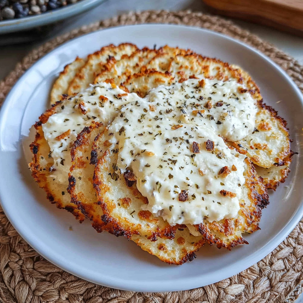 Recipe preparation for 1 Ingredient Cottage Cheese Chips