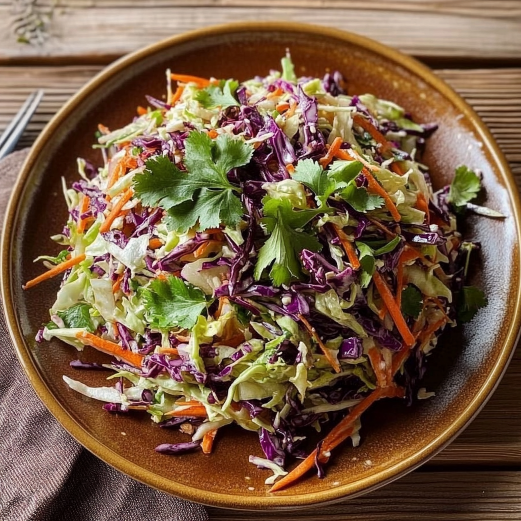 Recipe preparation for Crisp Coleslaw