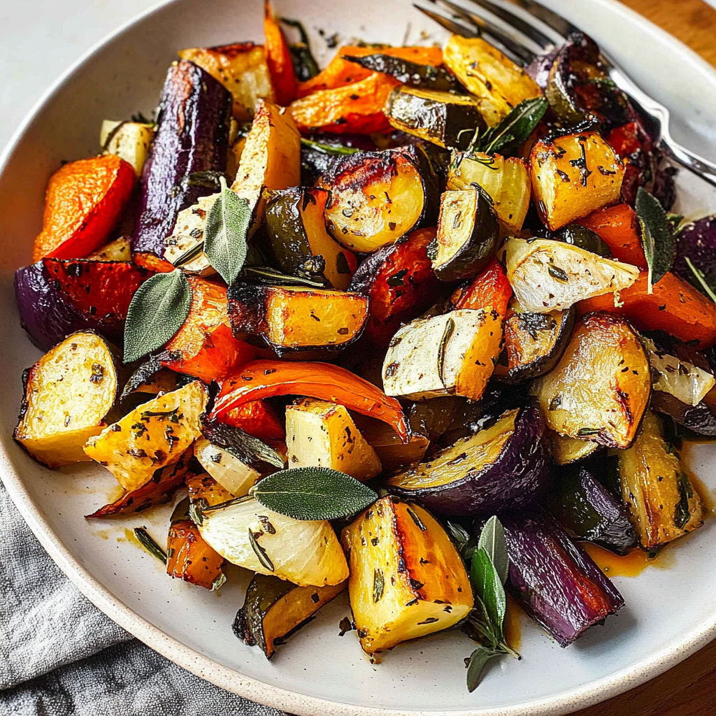 Recipe preparation for Grilled Vegetables Medley