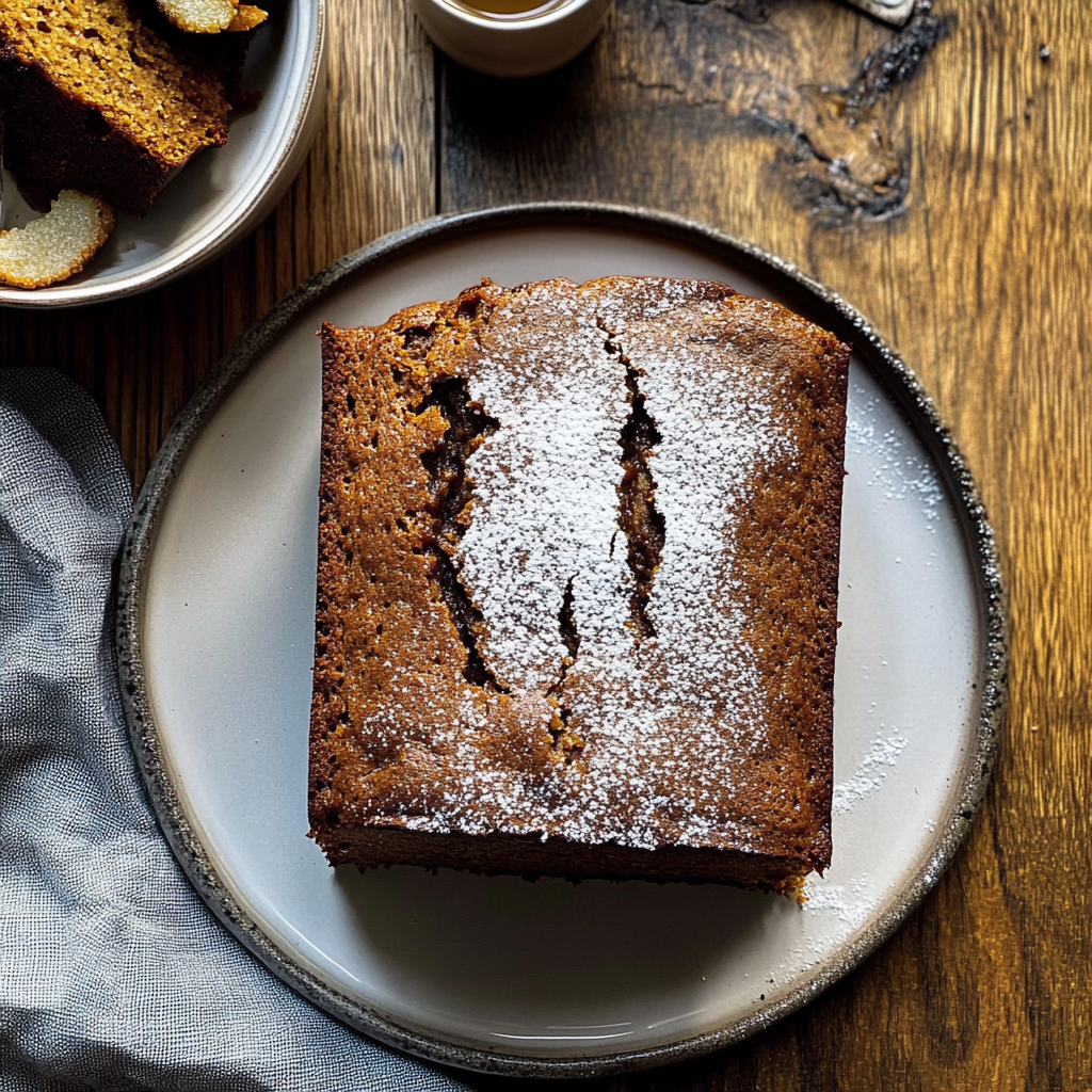 Recipe preparation for Gingerbread Fall Treats Loaf