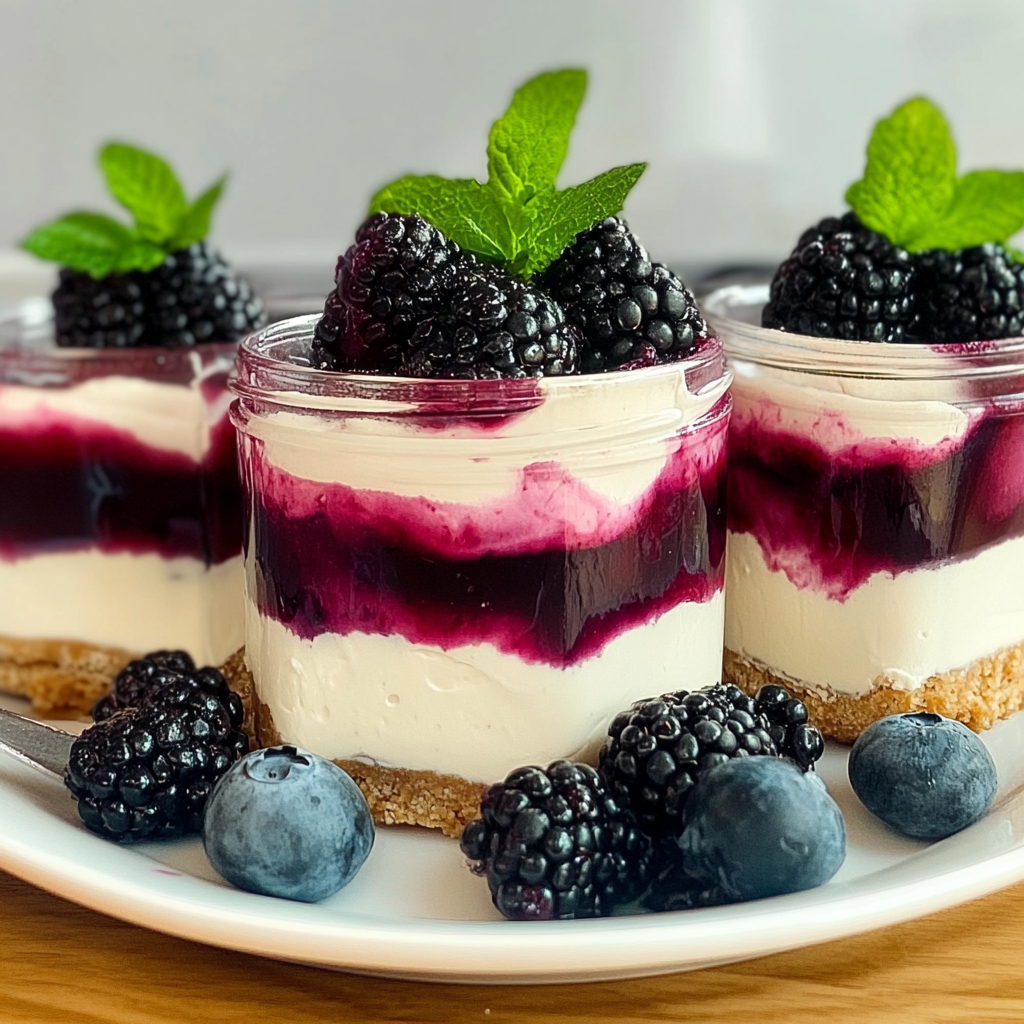 Recipe preparation for Irish Blackberry Fool