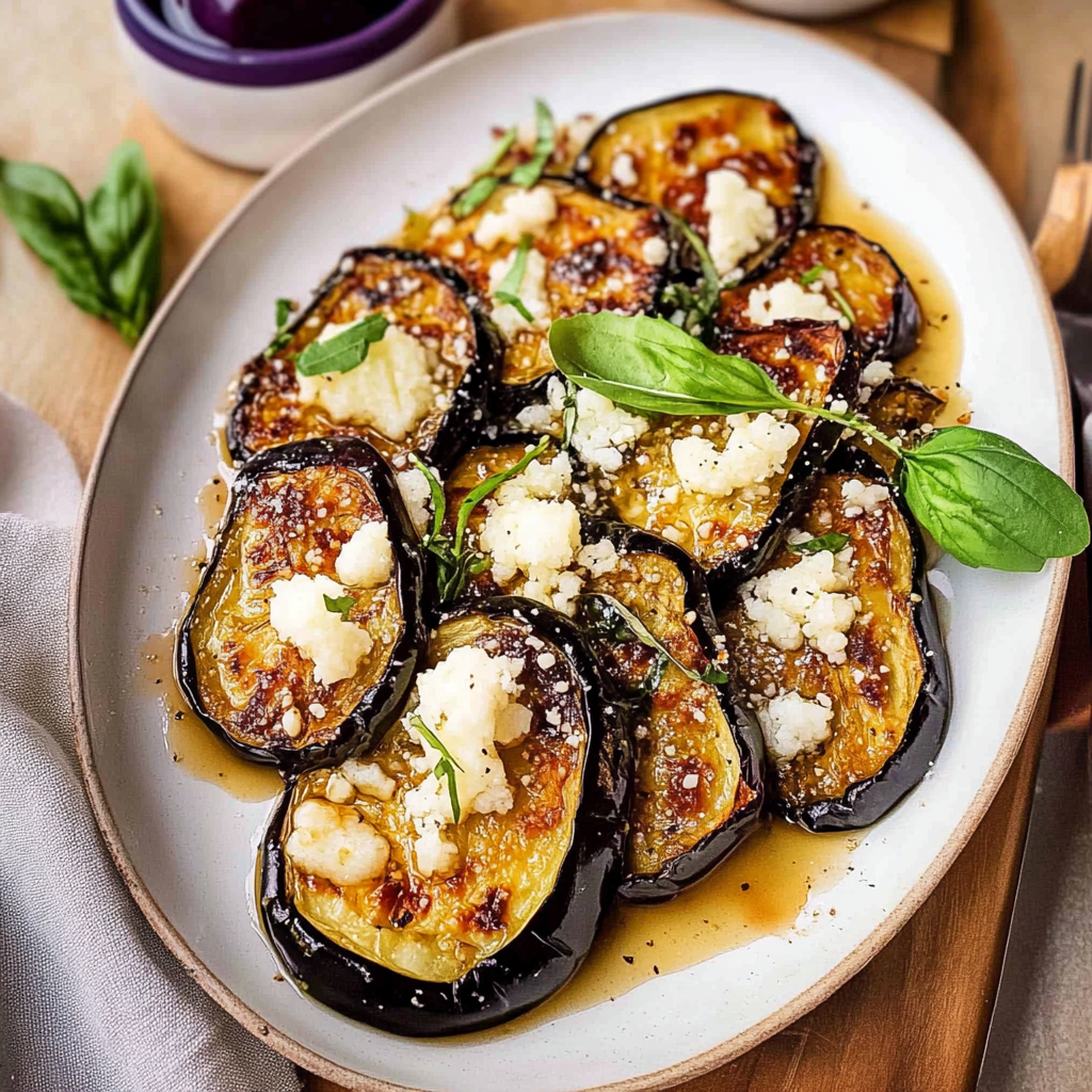 Recipe preparation for Sautéed Eggplant Parmesan