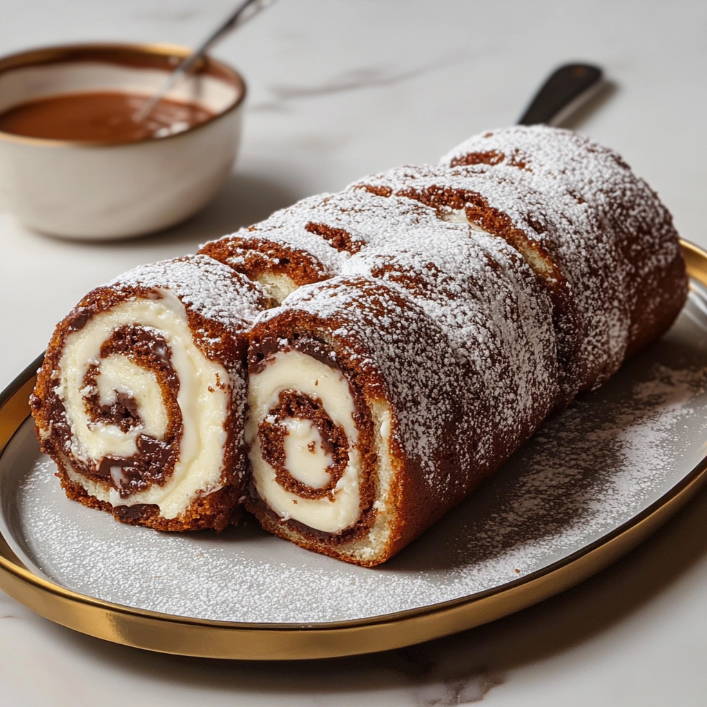 Recipe preparation for Best Chocolate Rolls