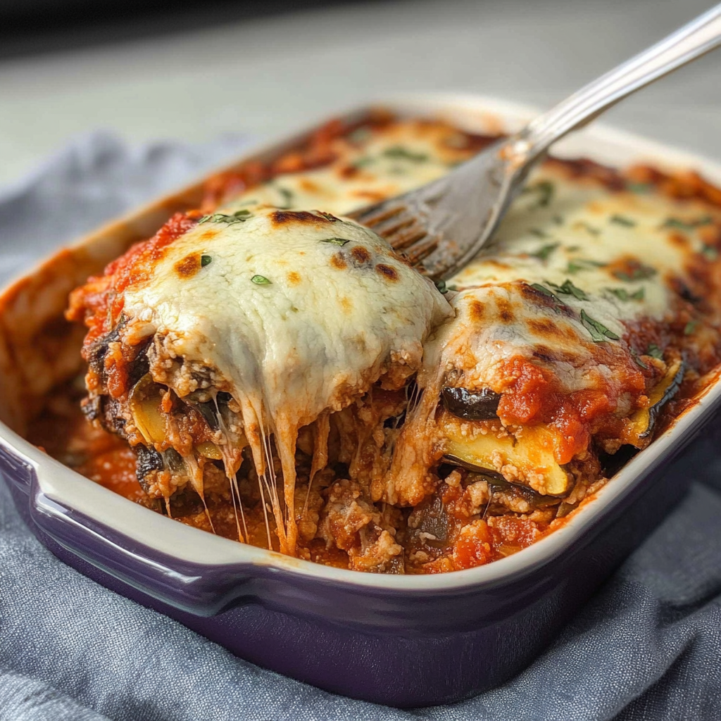 Recipe preparation for Gourmet Bread Eggplant Parmesan