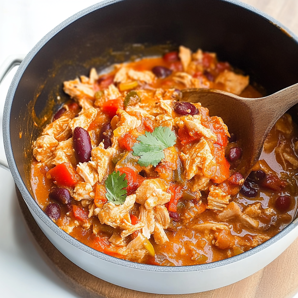 Recipe preparation for Tuna Chili