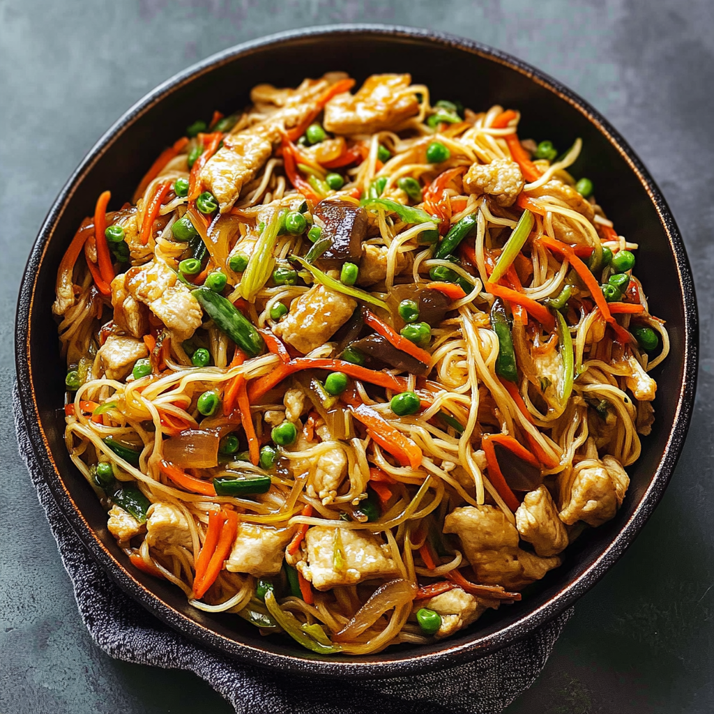 Recipe preparation for Blackstone Stir Fry