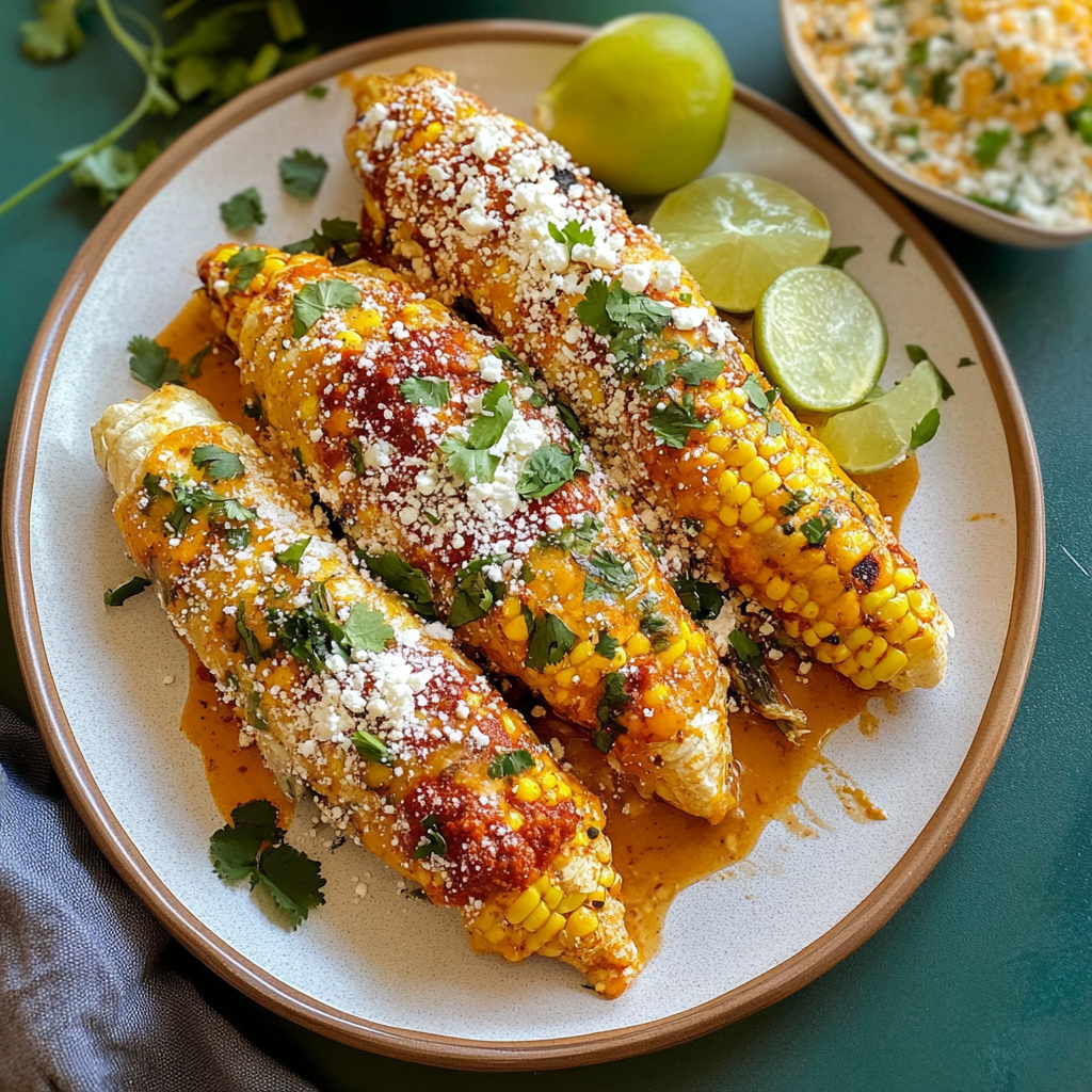 Recipe preparation for Mexican Street Cron