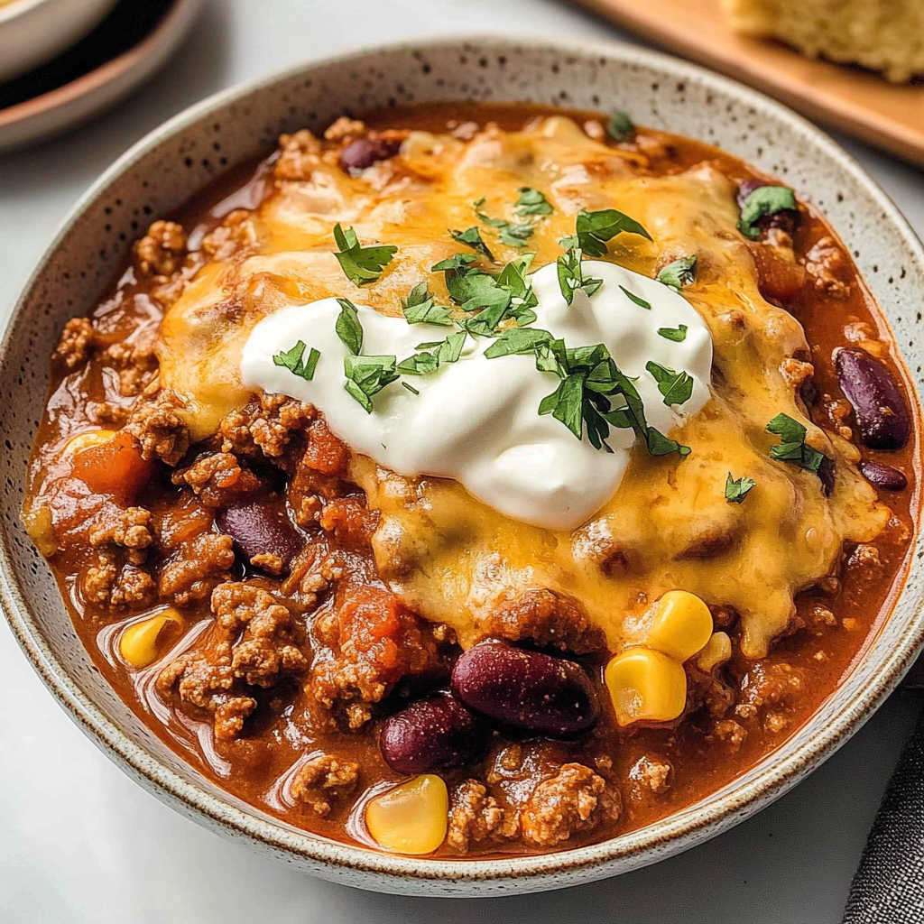 Recipe preparation for Halloween Chili