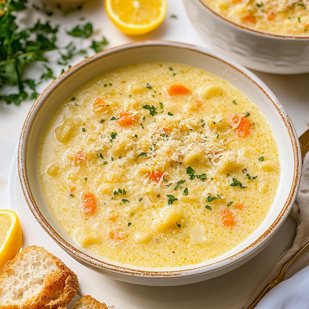 Recipe preparation for Pastina Soup