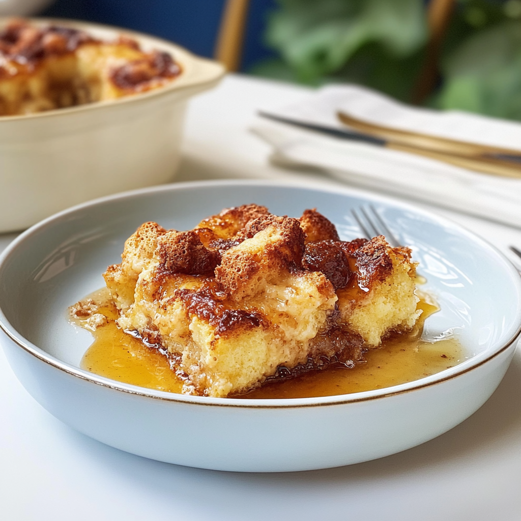 Recipe preparation for French Toast Casserole