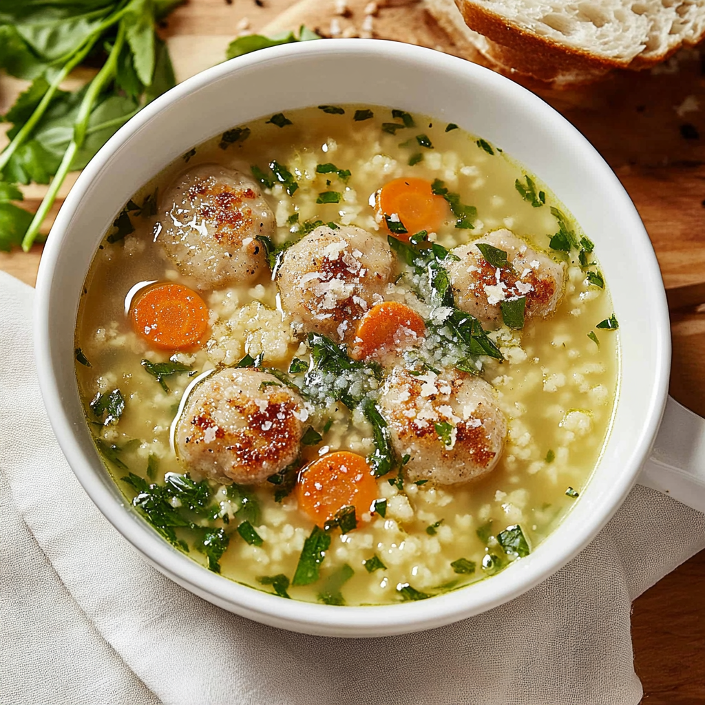 Recipe preparation for Italian Wedding Soup That Will Delight Your Guests