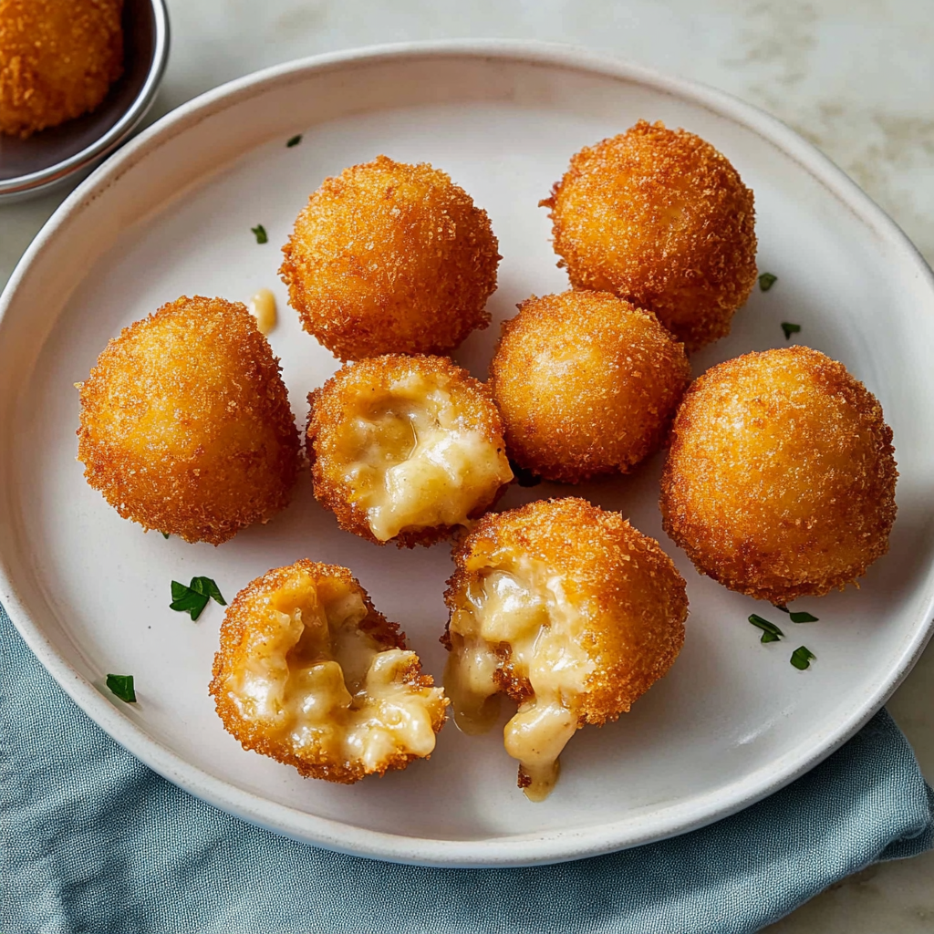 Recipe preparation for mac and cheese bites