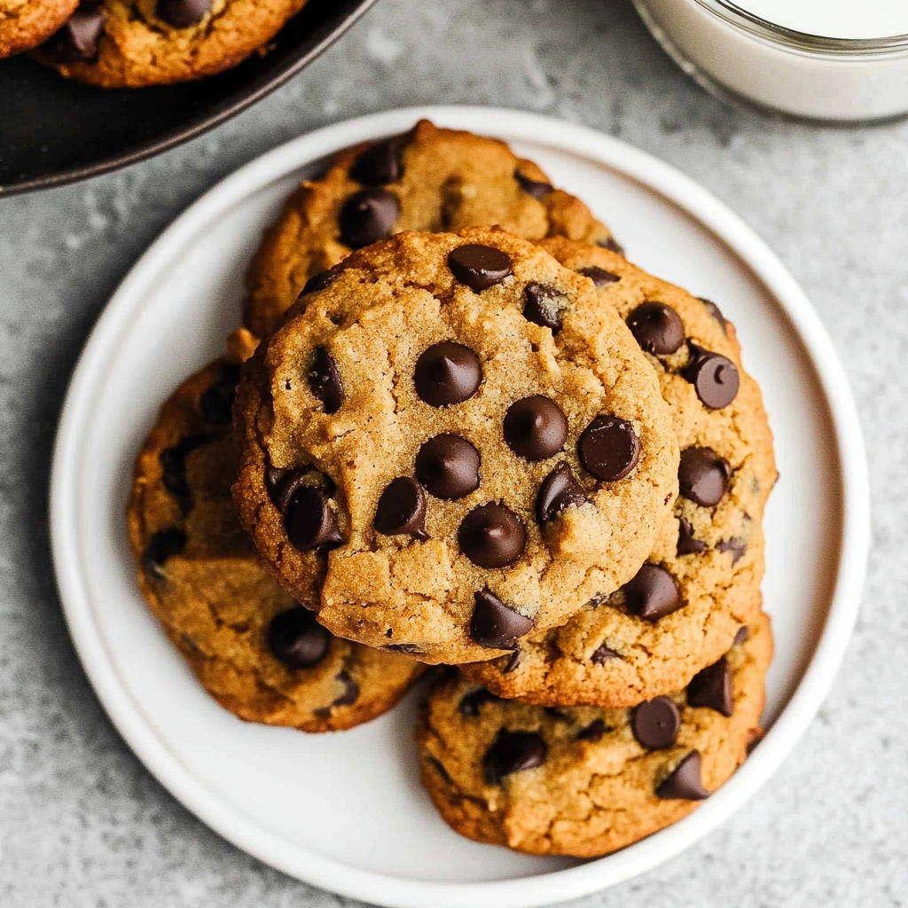 Recipe preparation for chewy pumpkin chocolate chip cookies