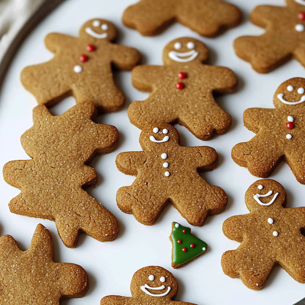 Recipe preparation for Gingerbread Cookies