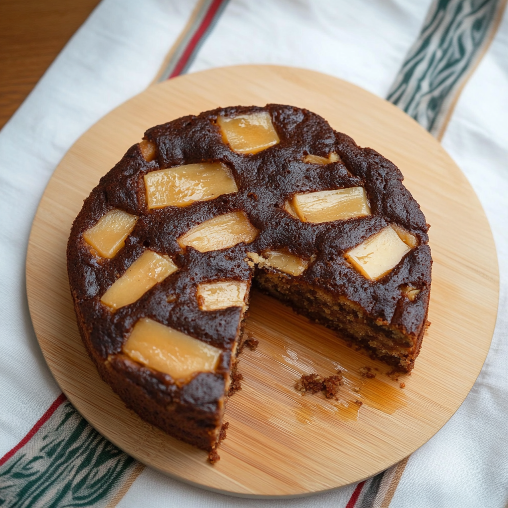 Recipe preparation for Bolo de Mel (Honey Cake)