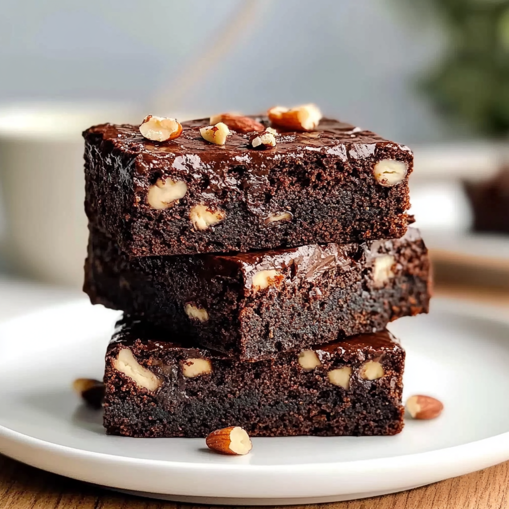 Recipe preparation for Hazelnut Brownies