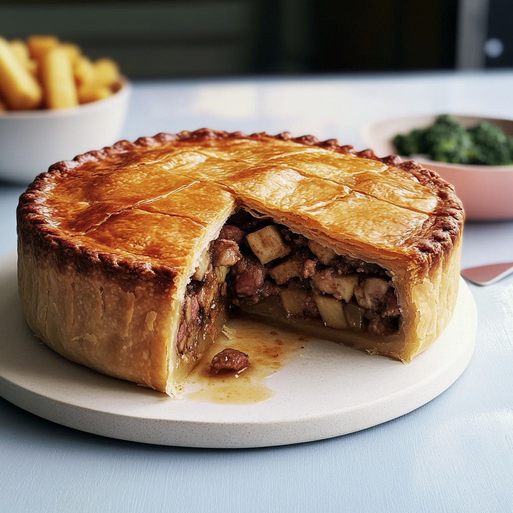 Recipe preparation for Raised Game Pie