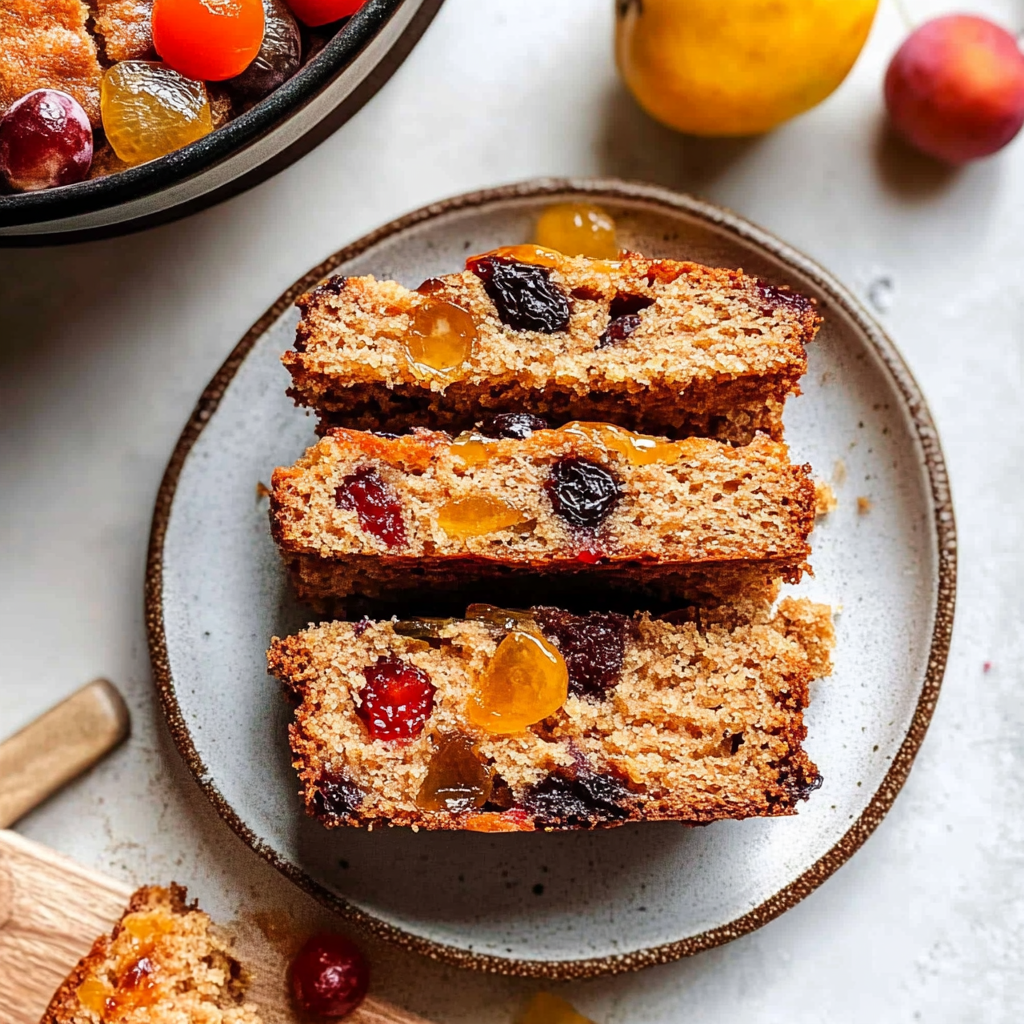 Recipe preparation for Spiced Fruit Cake