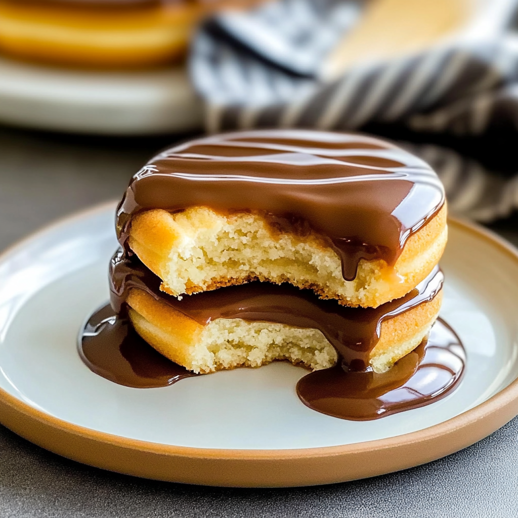 Recipe preparation for Twix-Style Cookies