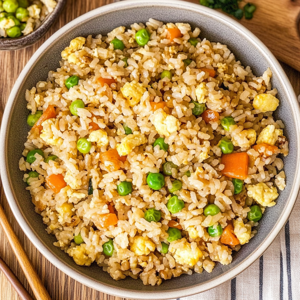 Recipe preparation for panda express copycat fried rice