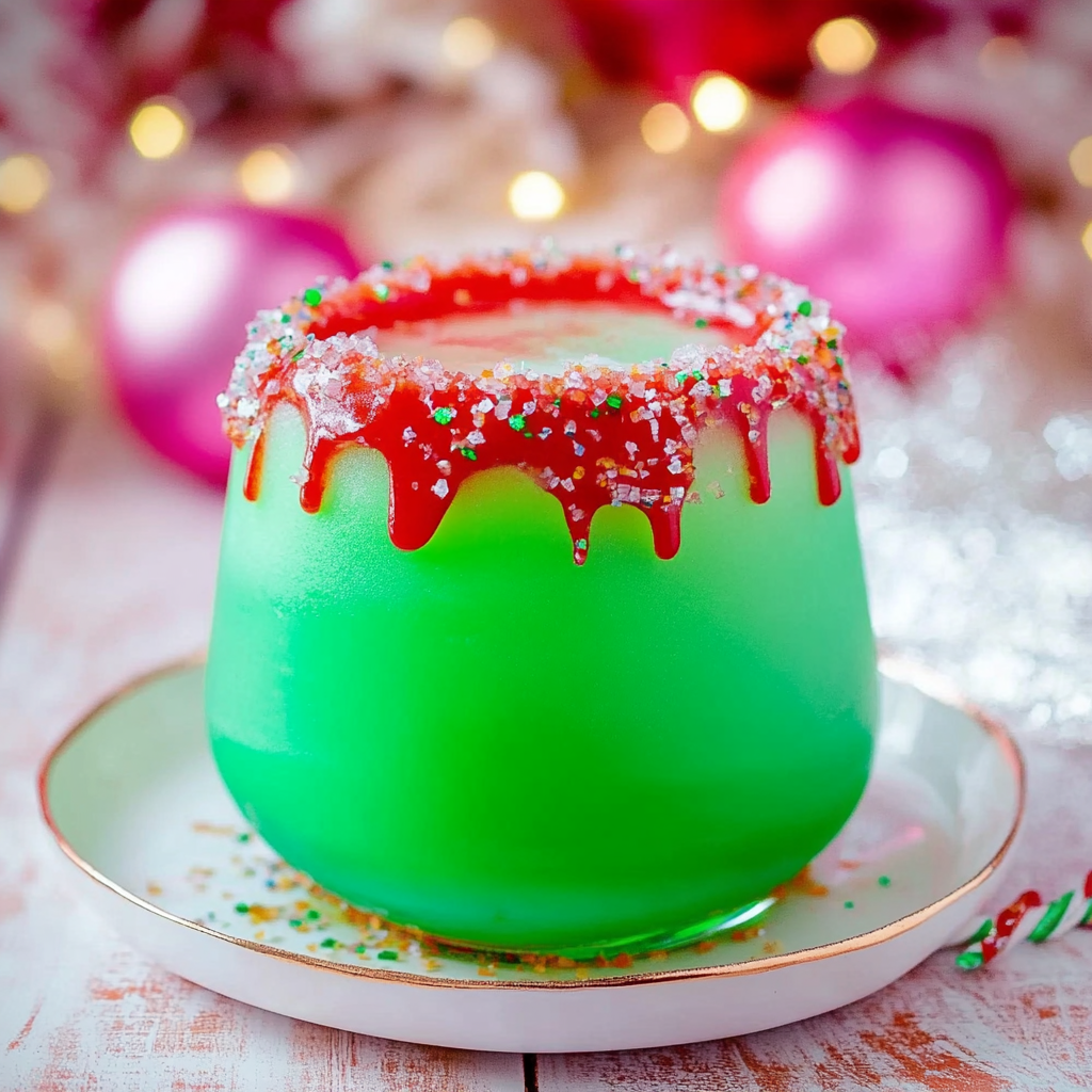 Recipe preparation for Grinch punch