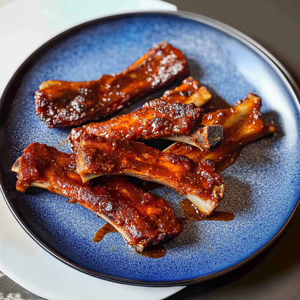 Recipe preparation for Slow Cooker Country Ribs Recipe