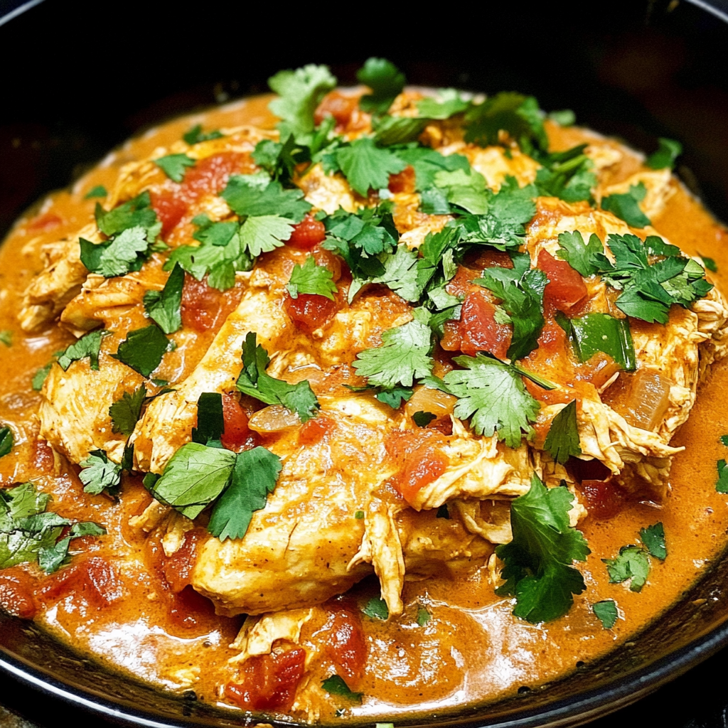 Recipe preparation for Slow Cooker Mexican Ranch Chicken