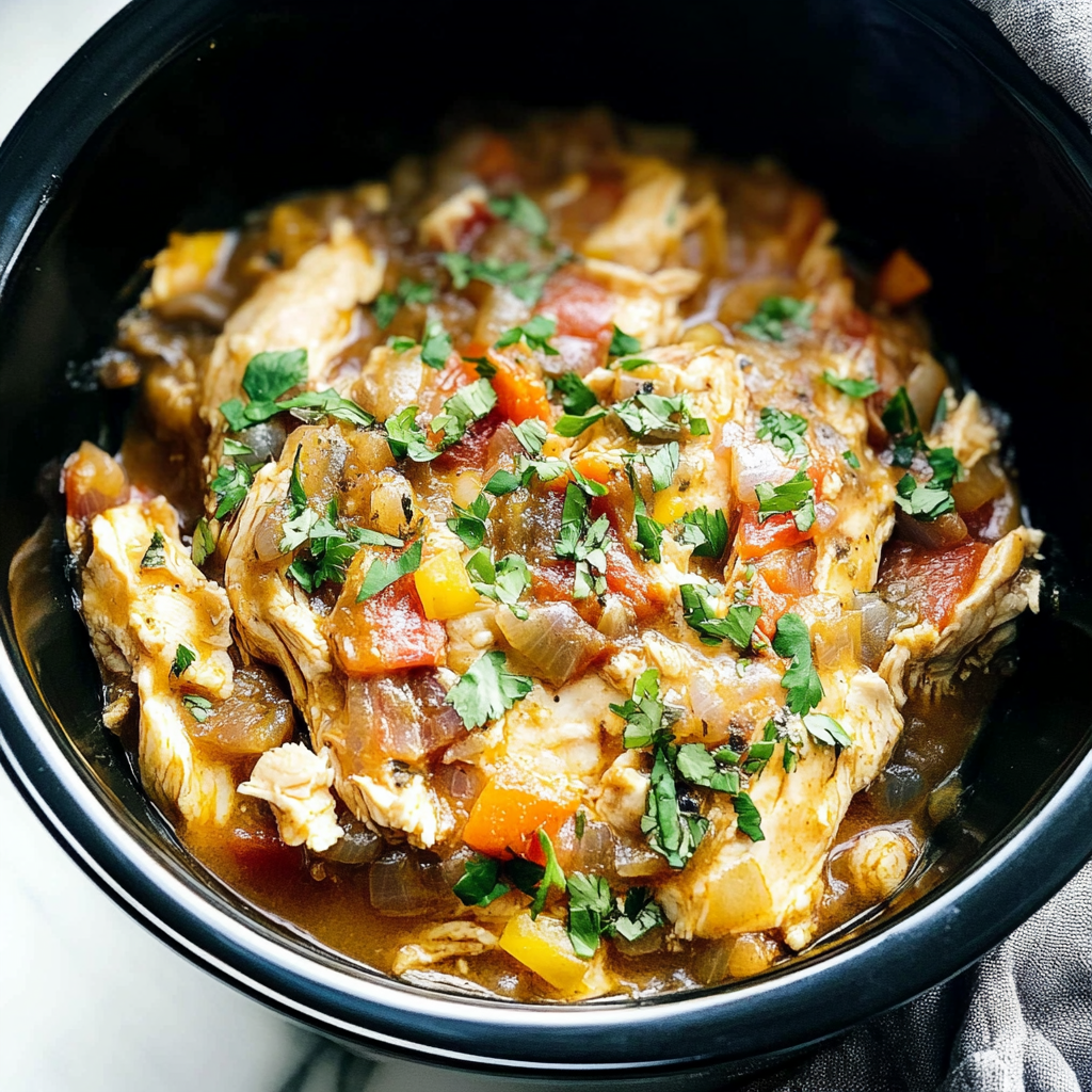 Recipe preparation for Slow Cooker Crack Chicken
