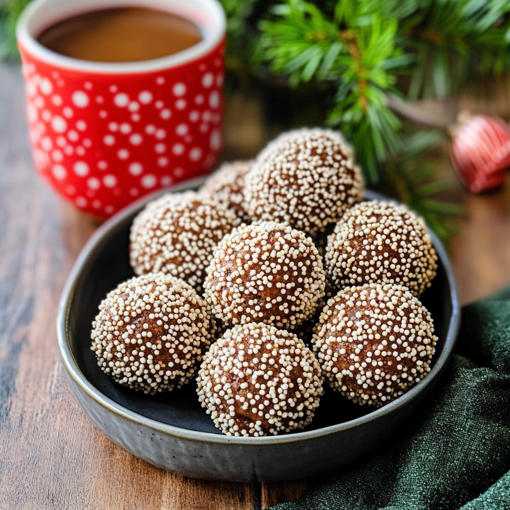 Recipe preparation for Rum Balls