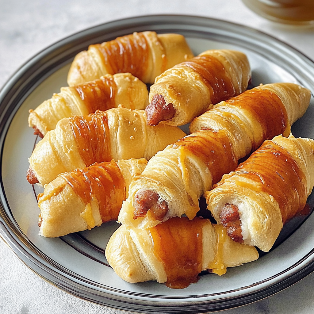 Recipe preparation for Pigs In A Blanket