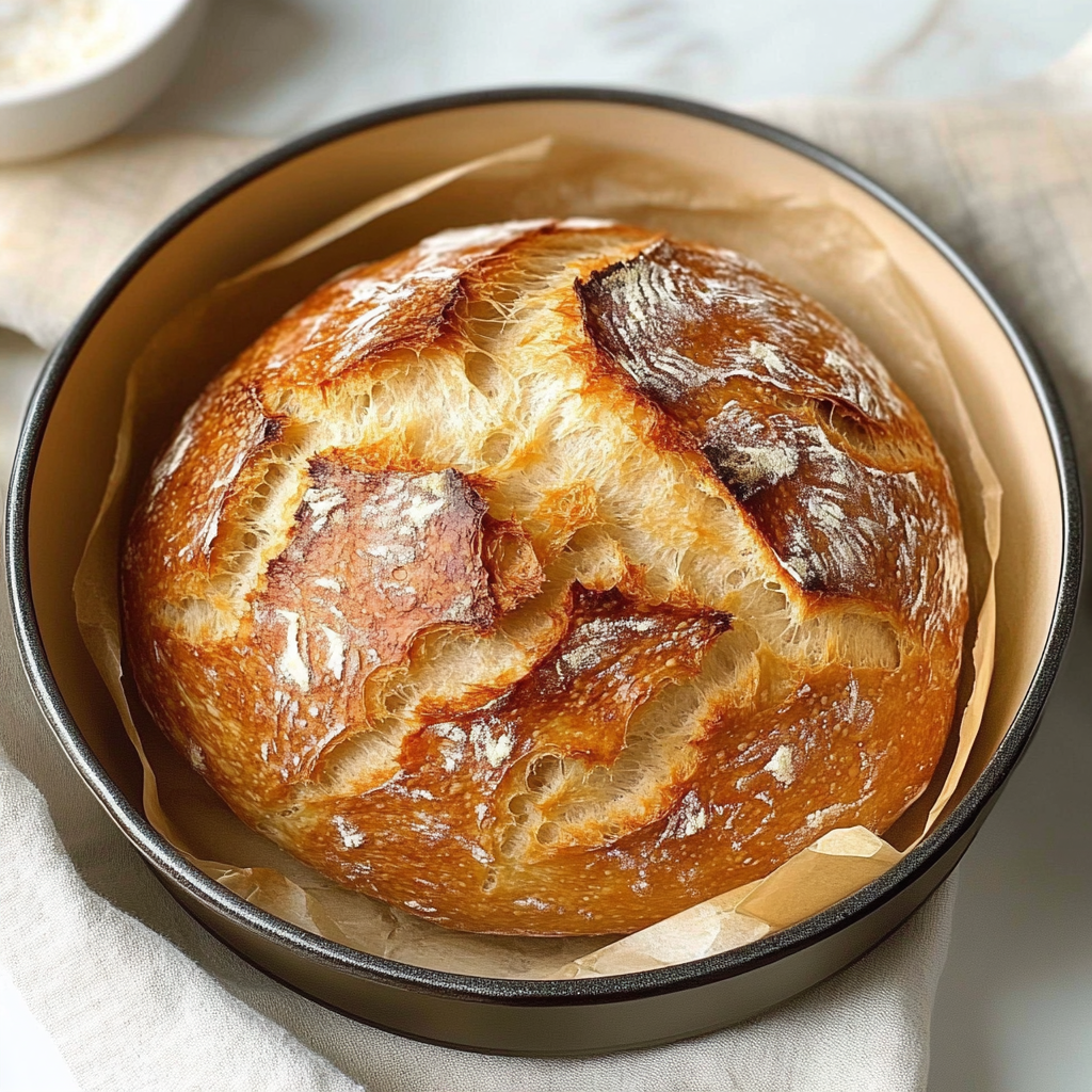 Recipe preparation for Dutch Oven Bread
