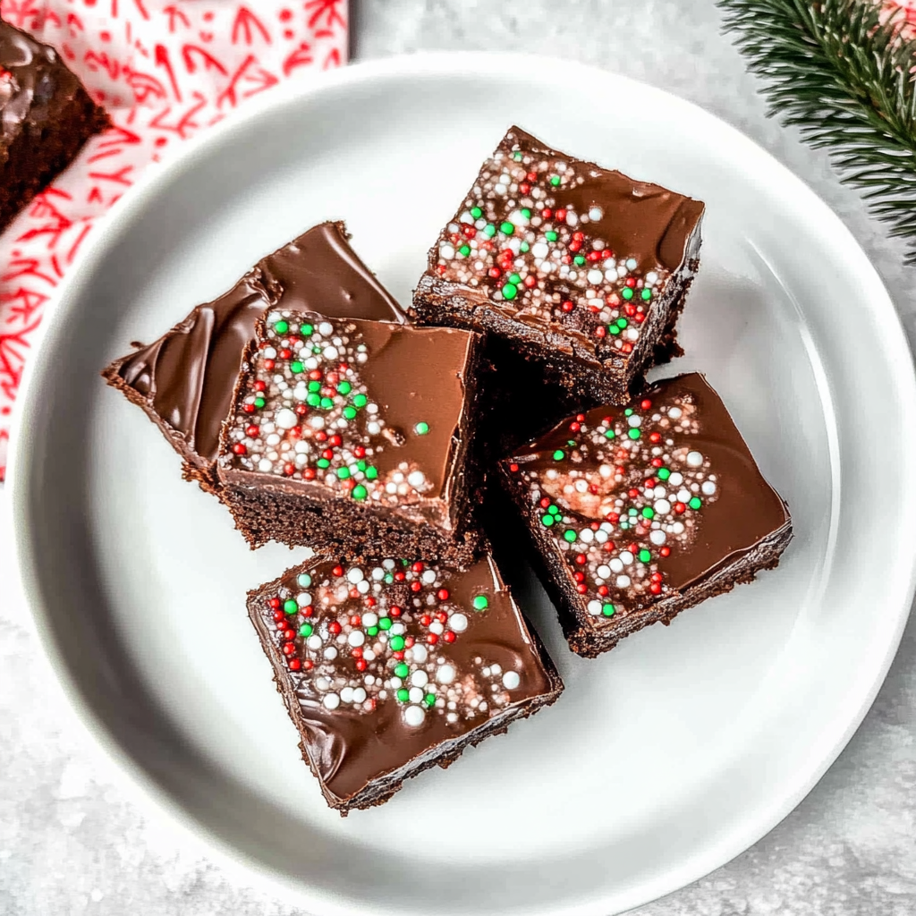 Recipe preparation for No Bake 3 Ingredient Christmas Fudge
