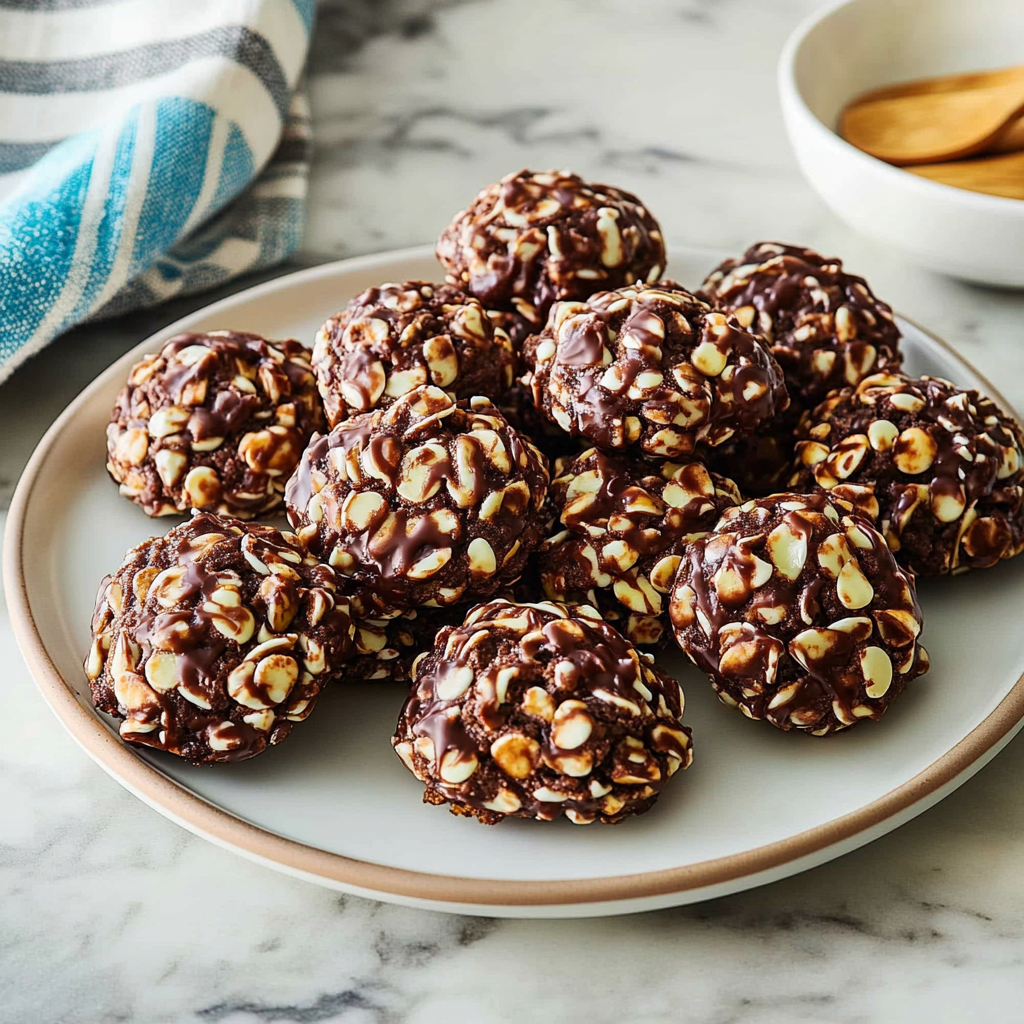 Recipe preparation for no bake cookies