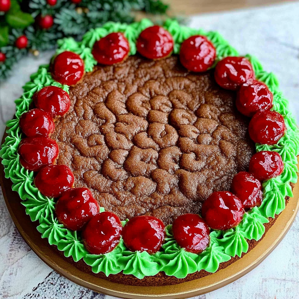 Recipe preparation for Christmas Cookie Cake