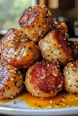Everything Bagel Kielbasa Bites
