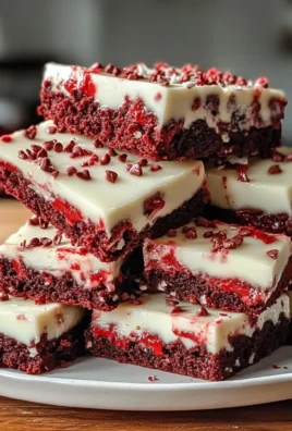 Red Velvet Brownie Bark