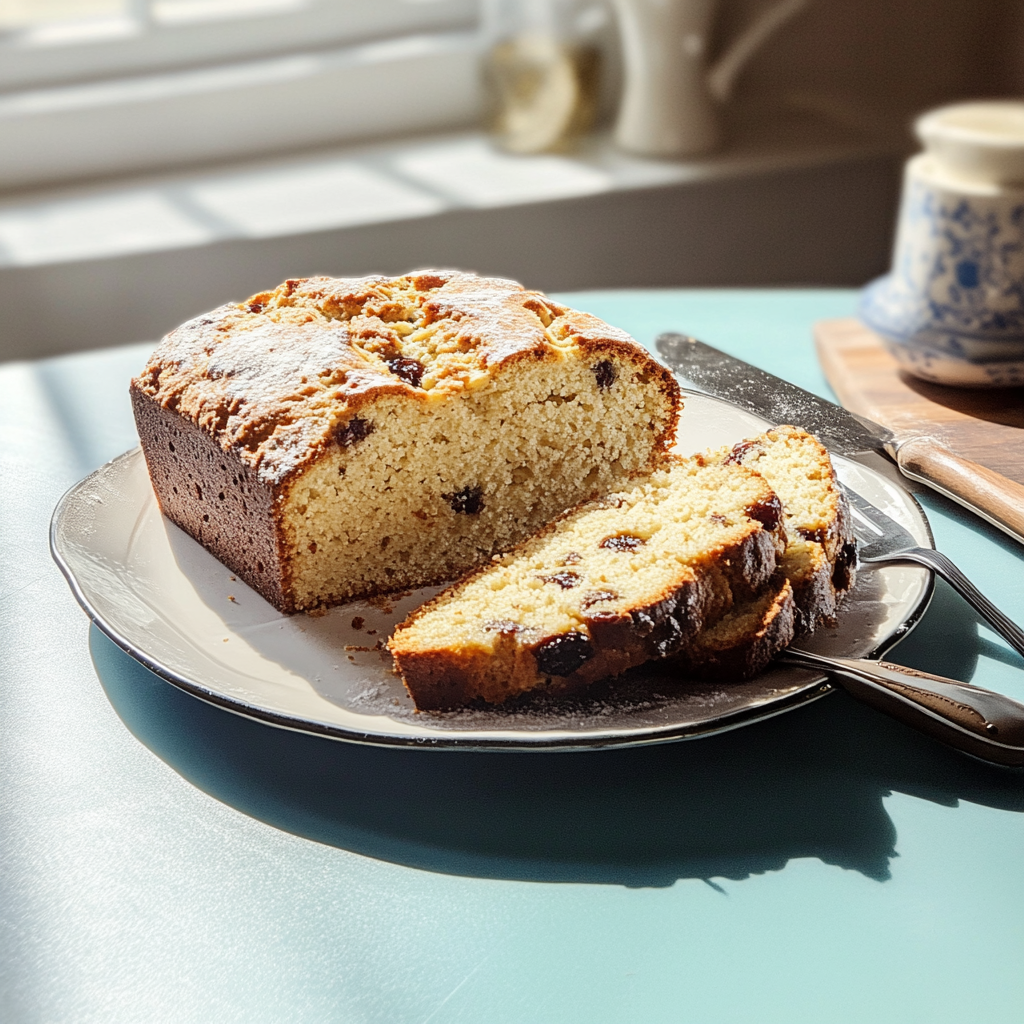 Recipe preparation for Irish Soda Bread with Raisins