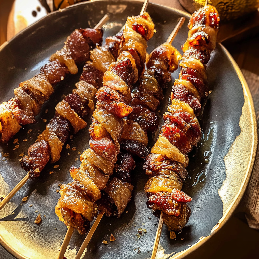 Recipe preparation for Bacon Wrapped Dates