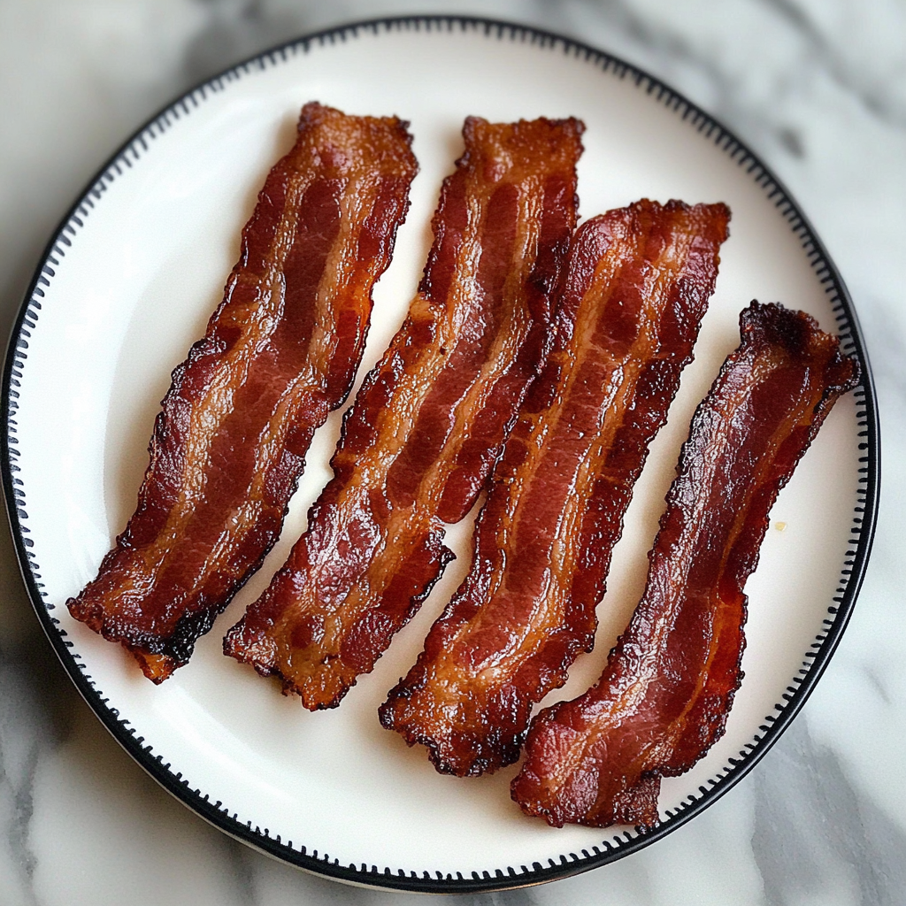 Recipe preparation for crispy oven baked bacon