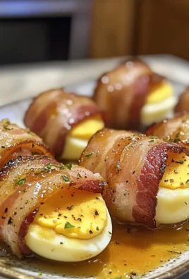 Bacon Wrapped Egg Bites
